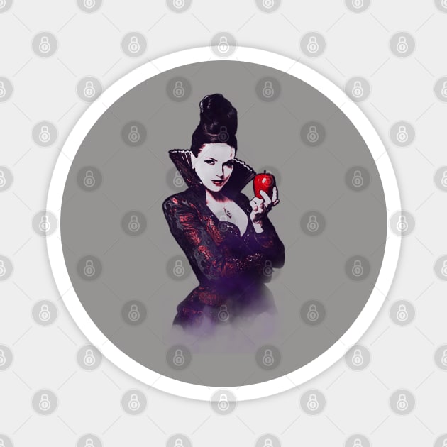 The Evil Queen Once Upon a Time Magnet by CursedRose